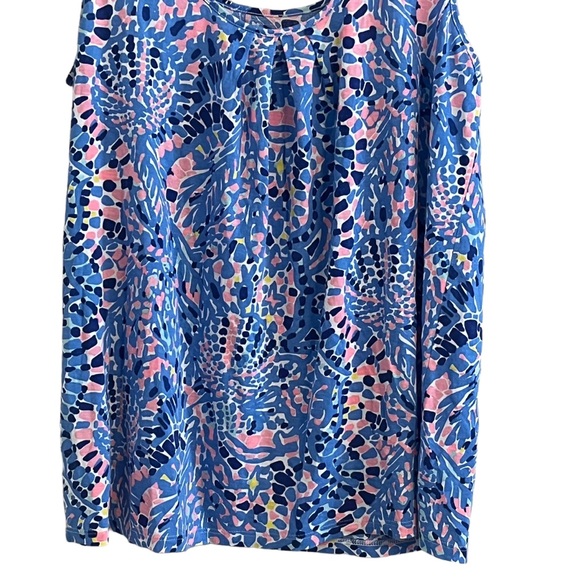 Lilly Pulitzer Tic Tac Tile Kinsey Tank Top - Picture 6 of 8